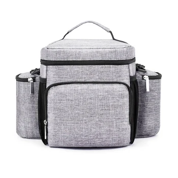 insulated lunch bag with pockets