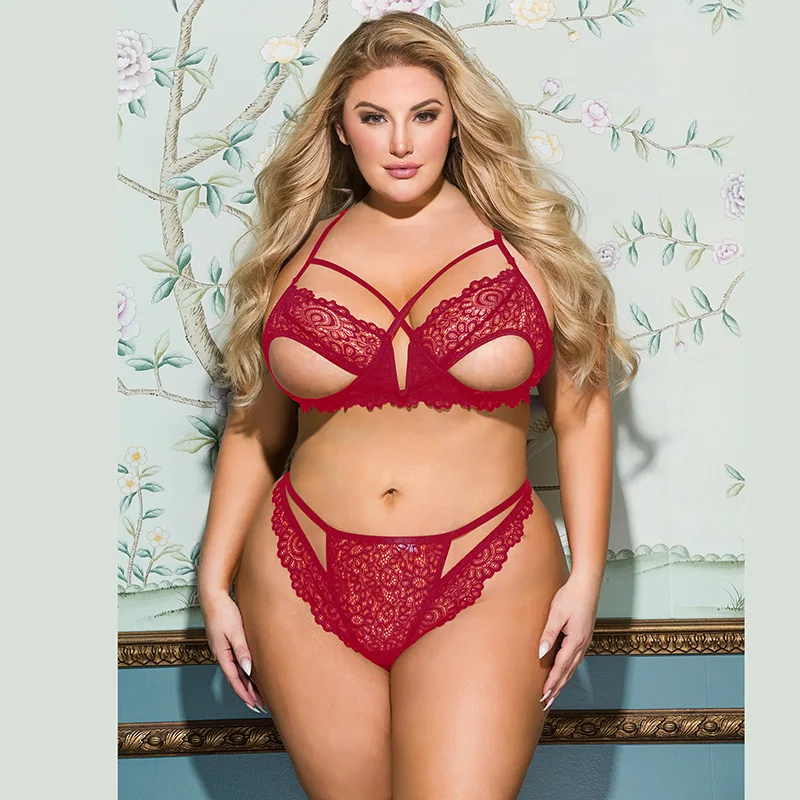 fashion-2-piece-set-for-mature-plus-size-women-sheer-floral-lace