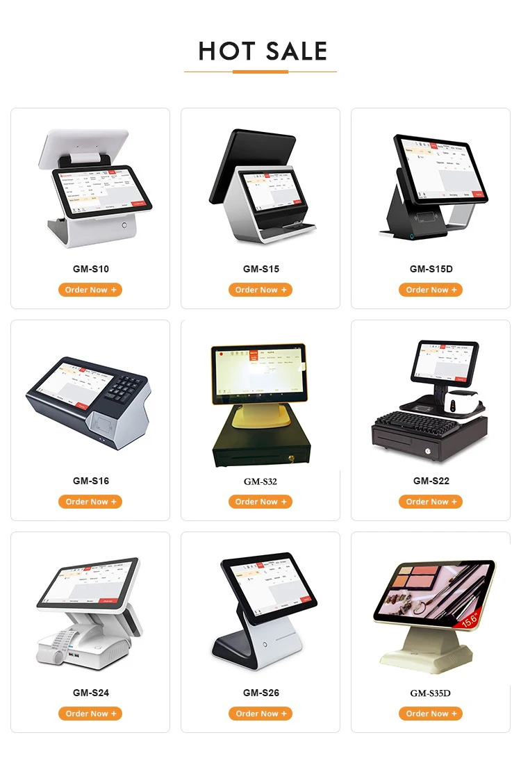 ecran tactile caisse enregistreuse