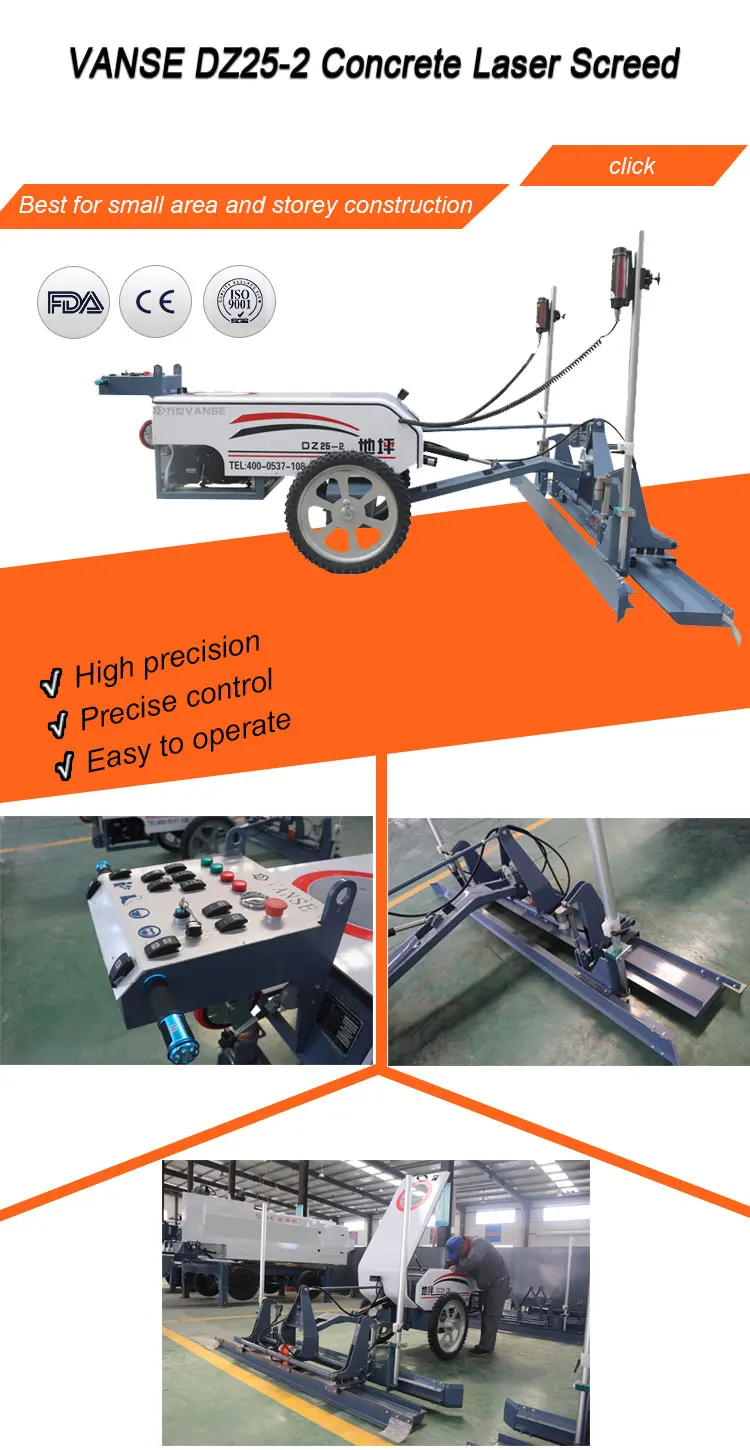 Two Wheel Concrete Paving Machine Manufacturer Price Vanse Machinery