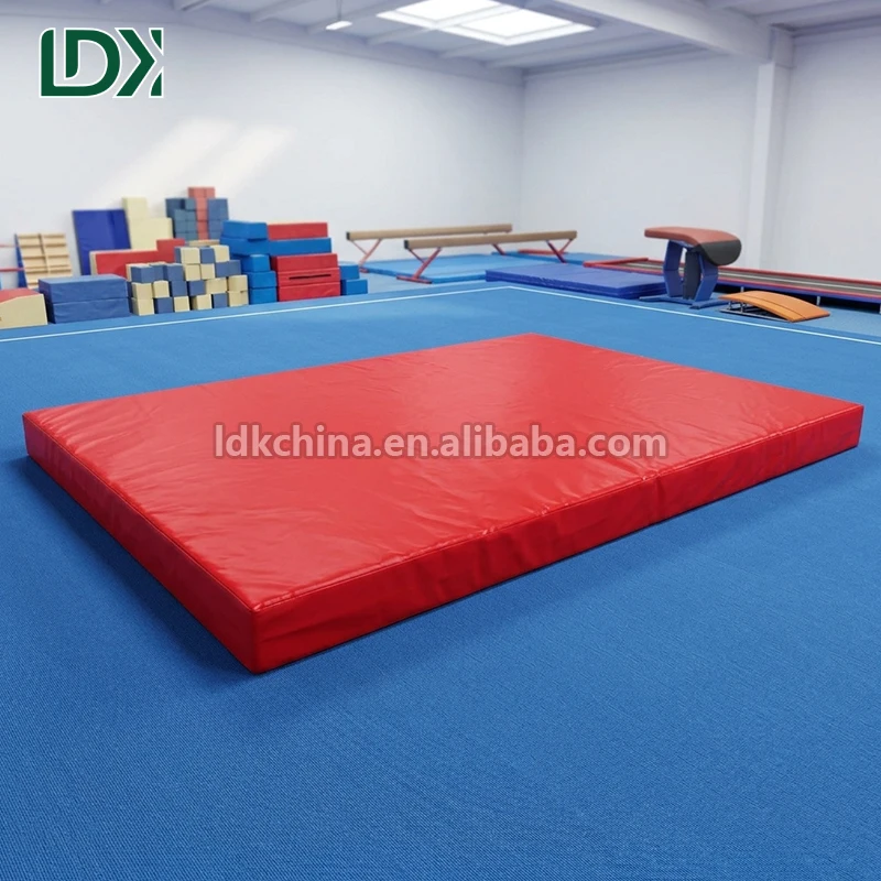 Wholesale Anti-slip Gymnastics Landing Mat Standard School Exercise Safety Crash Padding for Student Sports Programs