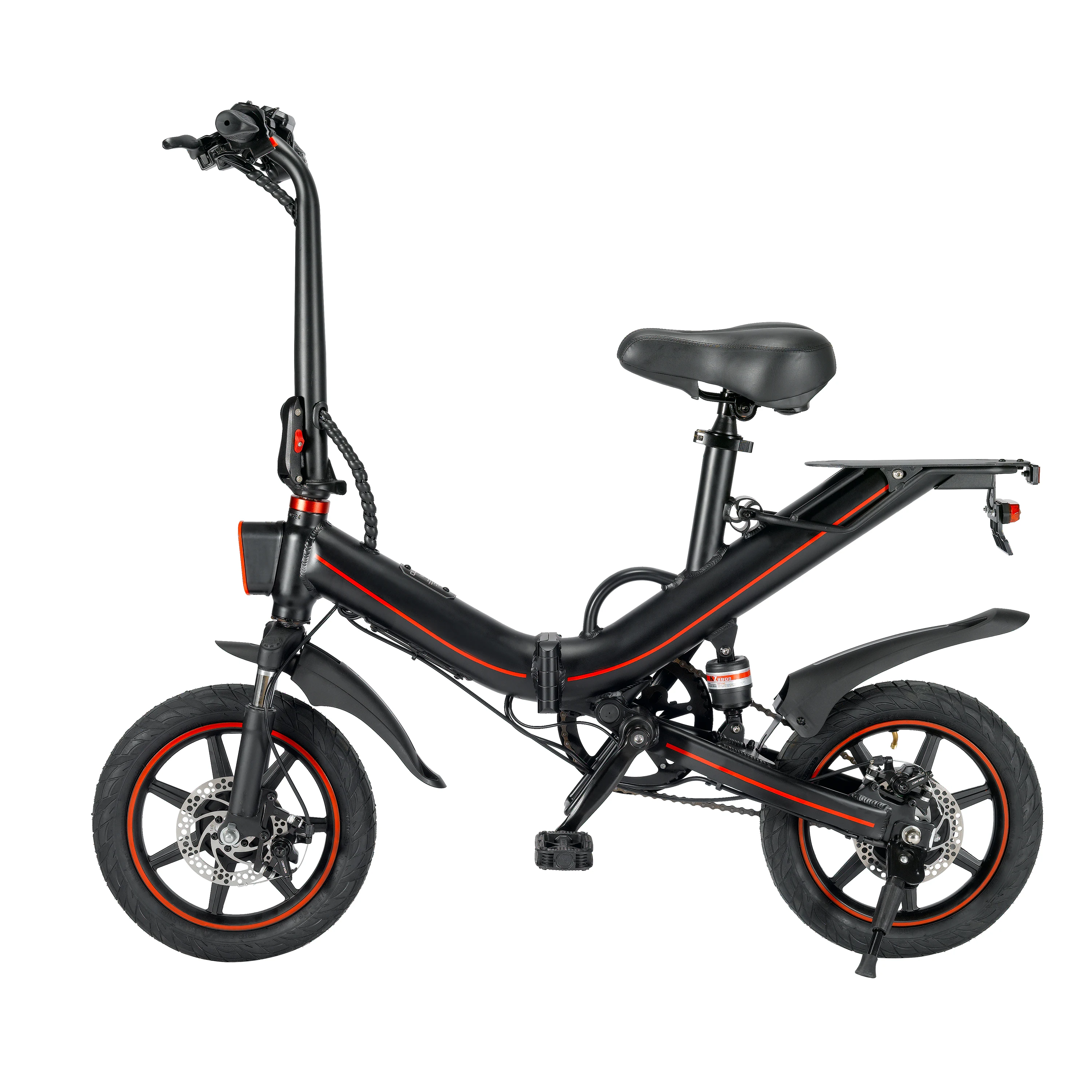 Electric Bicycle 14 Inch 15ah Folding Electric Bike Ready To Ship In Eu ...