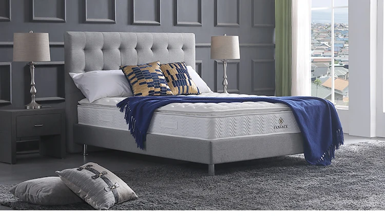 Commercial Hotel High Density Soft Foam Latex Mattress 100% Natural