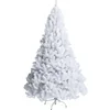 Wholesale shinny encrypted white Christmas tree 150cm Christmas bare tree package