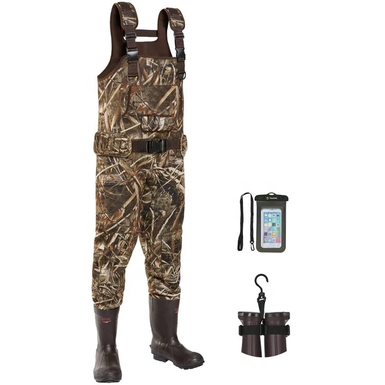 High Quality Waterproof Fishing Waders Chest Waders With Boots Mesh