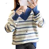 /product-detail/custom-knit-wholesale-fancy-v-neck-cashmere-wool-women-sweater-62330150577.html