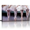 Modern Canvas Prints Wall Art Beautiful Ballerinas Dancing with White Tutu Wall Decor Home Decoration