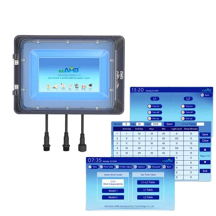 Controller 0-10V Dimming Programmable LED Lighting Dimmer AC100-240V