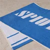 face towel cosmetic sunbed double side towel pets stripe bath bathroom washcloth cotton towel