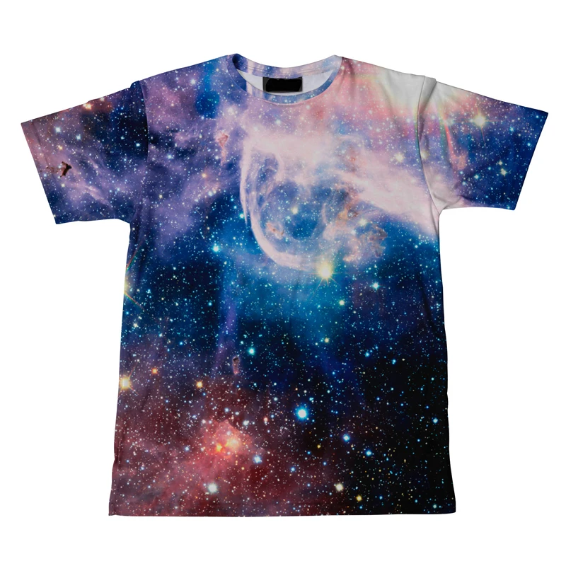 Galaxy Printed T Shirt,New Design Galaxy T Shirt - Buy Galaxy Printed T ...