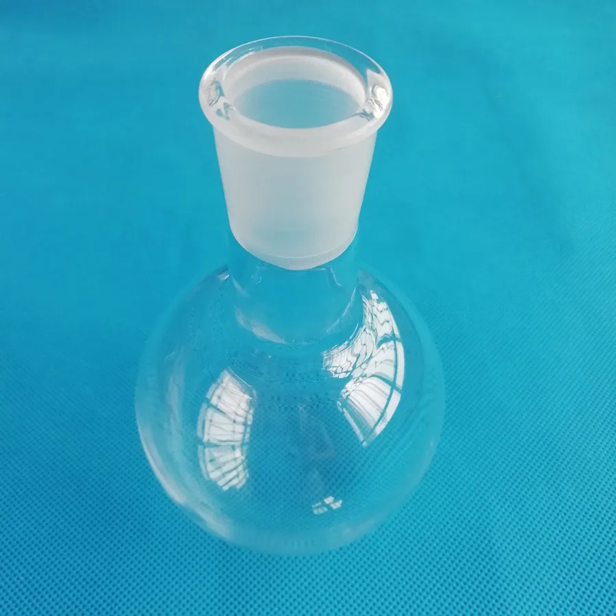 HF Laboratory Glassware quartz glass flask ,Round and Flat Bottom, View