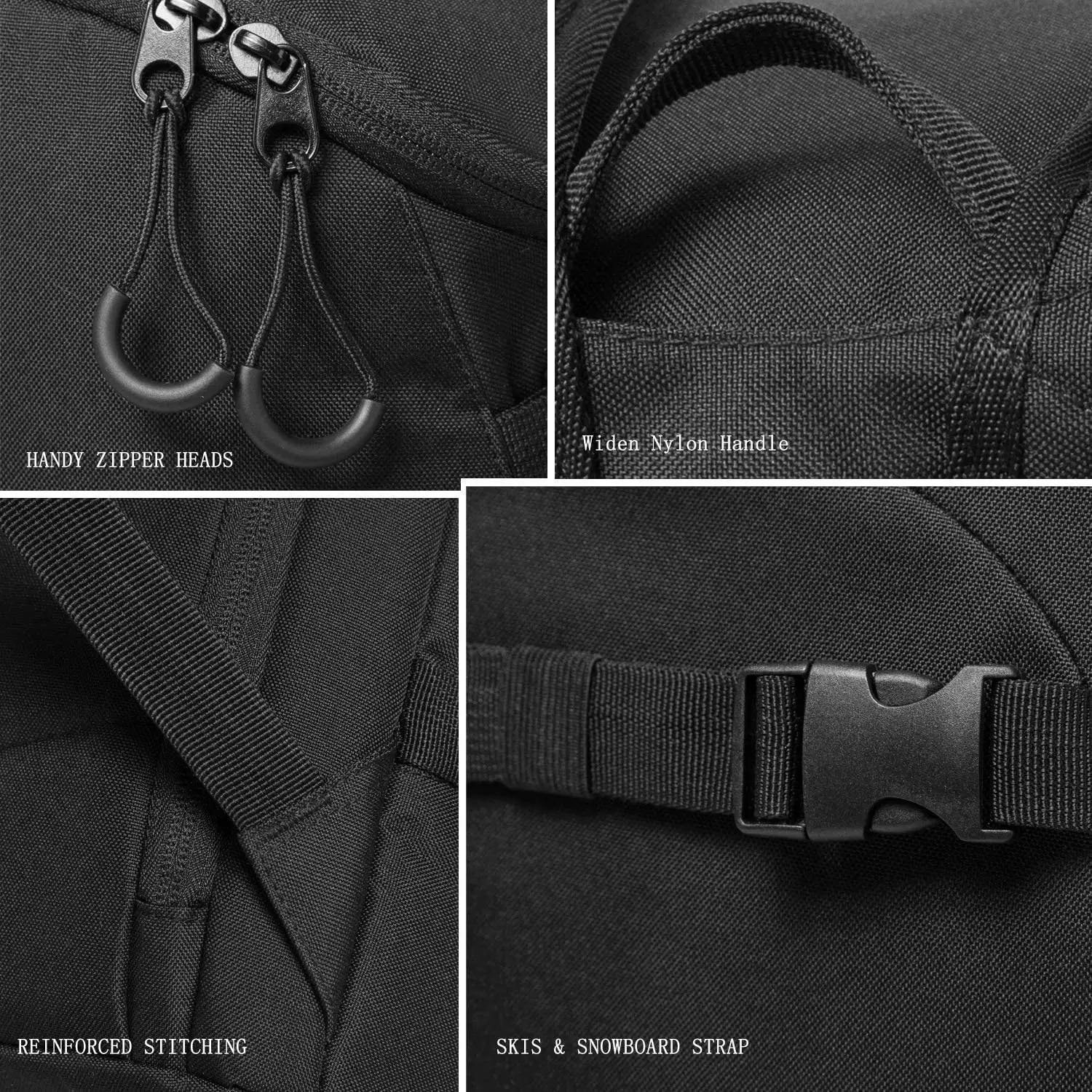 Ski Boot Bag Backpack Waterproof Ski And Snowboard Boots Travel Bag For