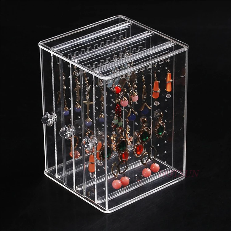 Acrylic Body Piercing Jewelry Display Stand With Moderrn Lovely Design