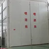 Sand blasting both dust removal room sandblast chamber