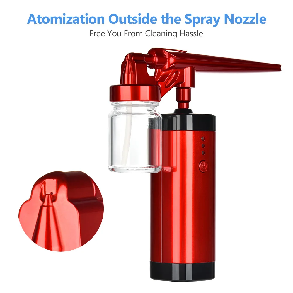 2020 New Style Portable Professional Rechargeable Mini Airbrush With Air Compressor Water Tank.jpg