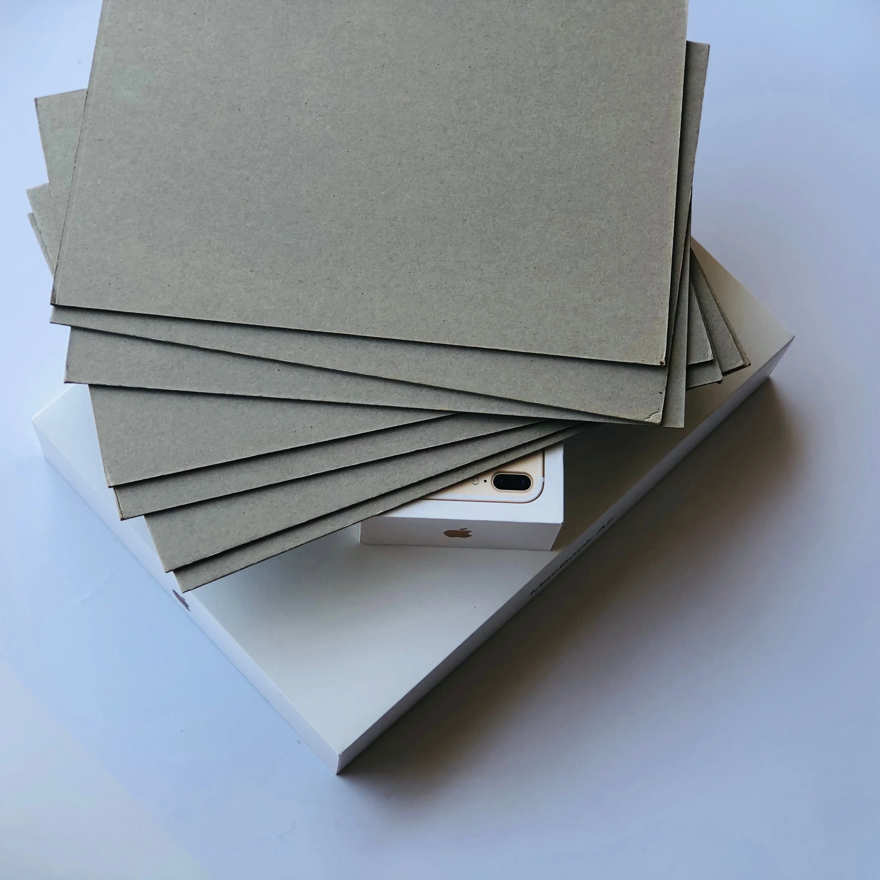 1mm raw grey chipboard furniture/photo frame Cardboard Sheets Wholesale