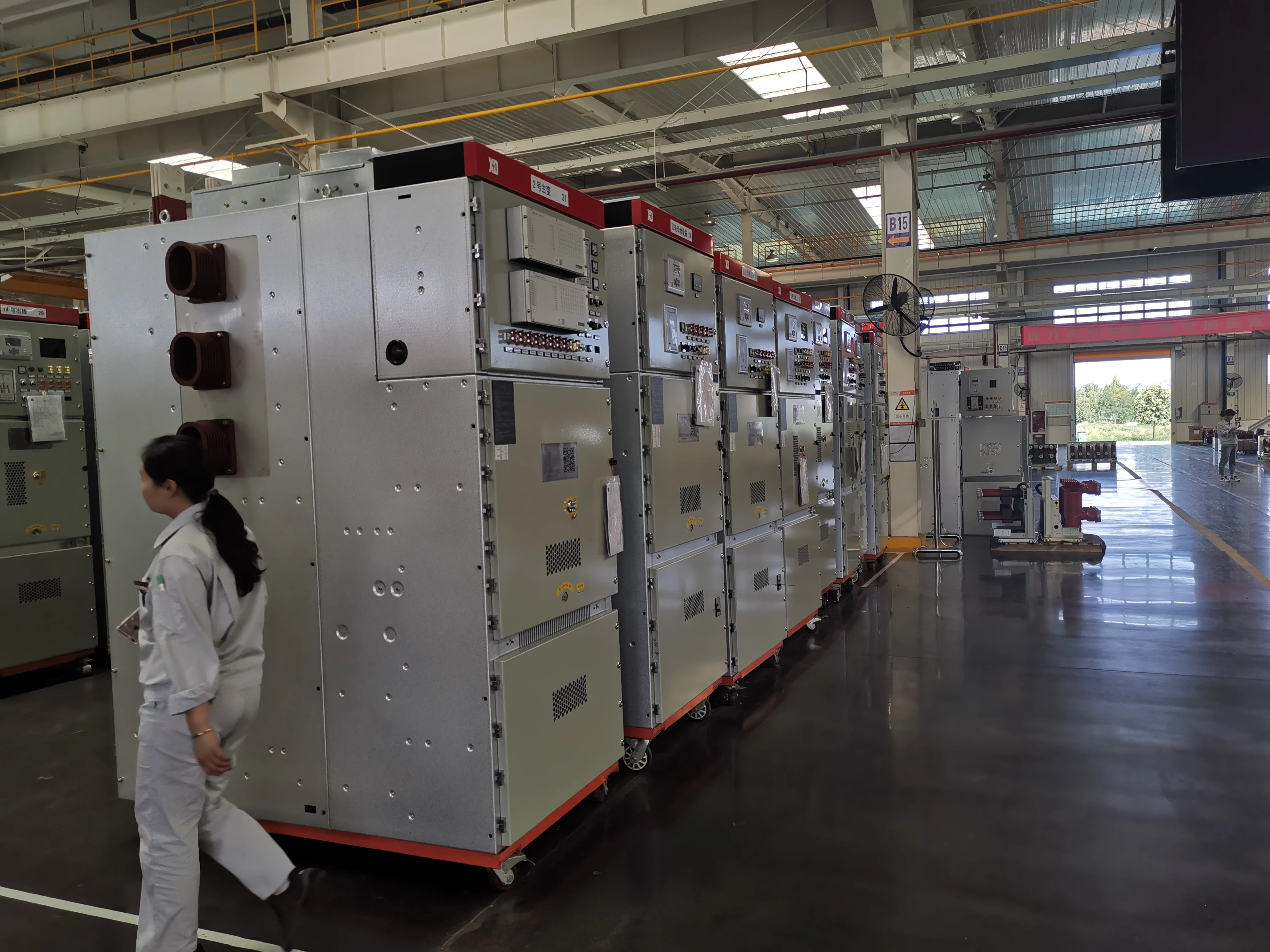 hxgn15-12(sf6)11kv 开关柜 gis sf6 气体绝缘金属封闭开关设备高压