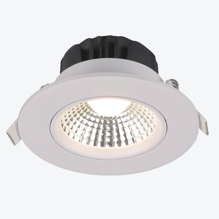 IP20 3G LED ceiling square 5w recessed downlight PC cob spotlight led spot, adjustable, easy assembling