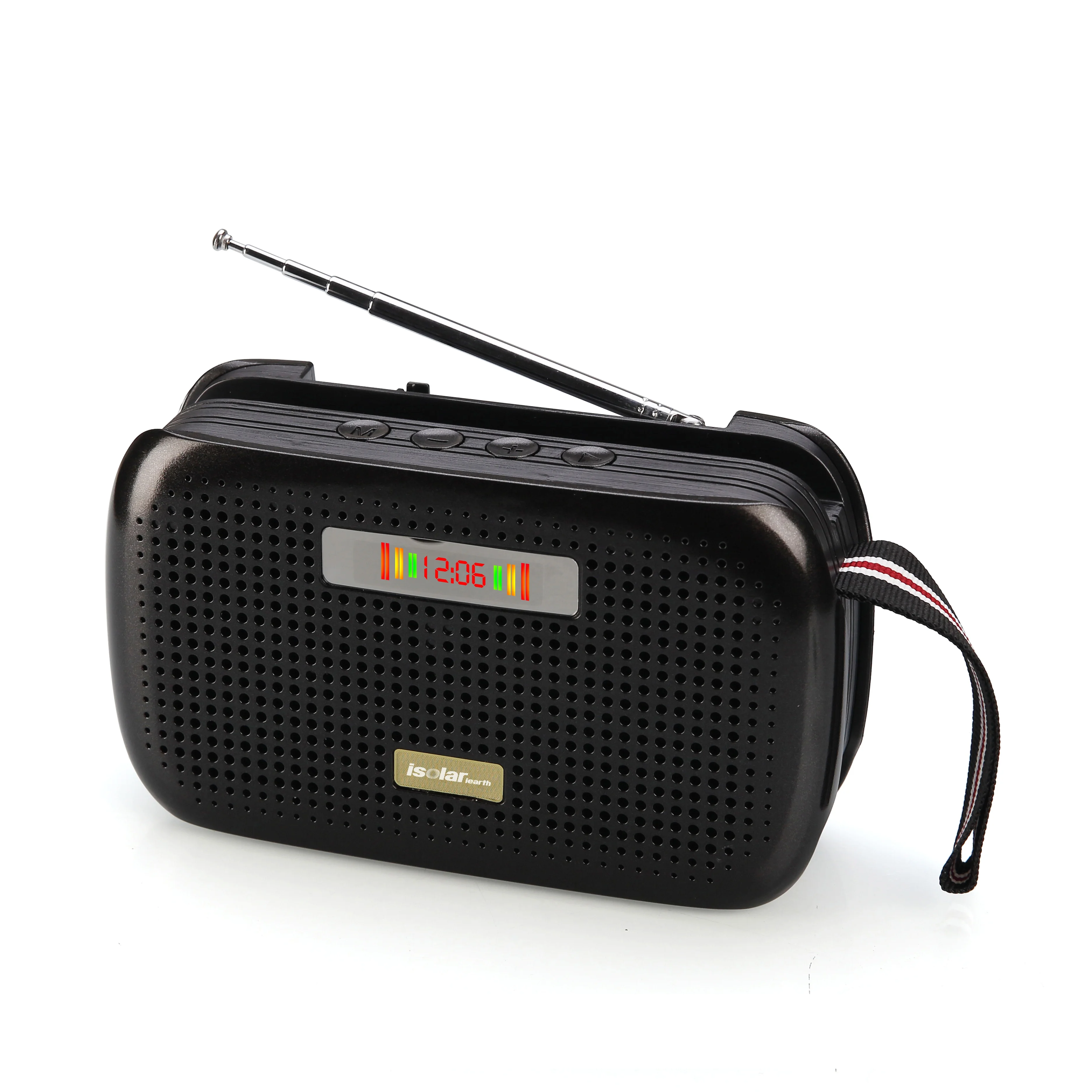 Hot sale portable fm digital display wireless speaker for mobile phone promotion gift - ANKUX.COM