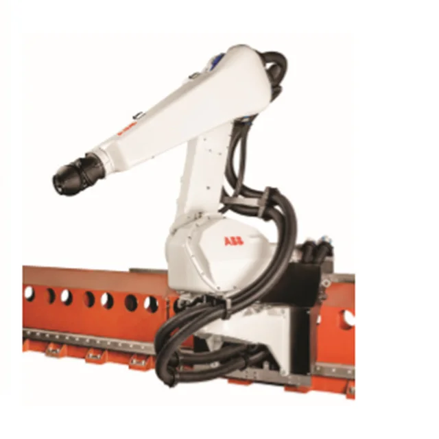 IRB 5500 FlexPainter with exterior axis robot arm makes painting robotic much easier wrist payload 13 kg