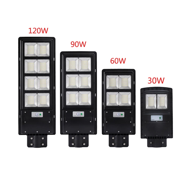 Black Lighting And Circuitry Design High Efficiency Factory Price Solar Led Light Solar Street Light Ip65 High Quality 60W Outdo