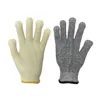 Deliwear Salt and Pepper EN 388 Level 5 Anti Cut Glove with Food Grade Silicone Grip Dots