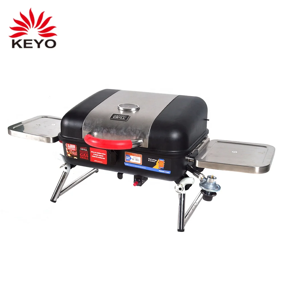 Gas Barbecue Backyard Grills Portable Bbq Gas Grill With Folding Side