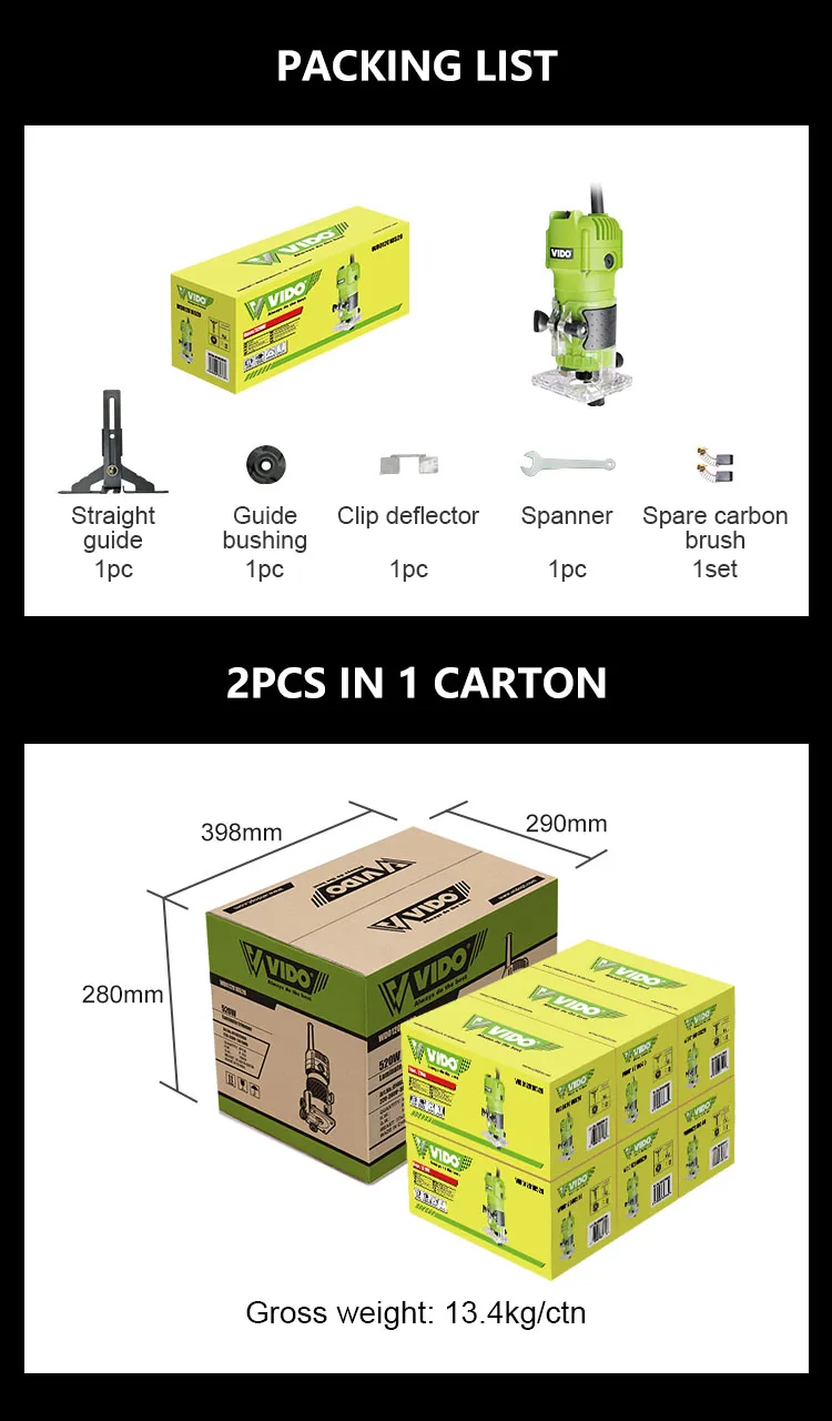 WD012010520 Packing list