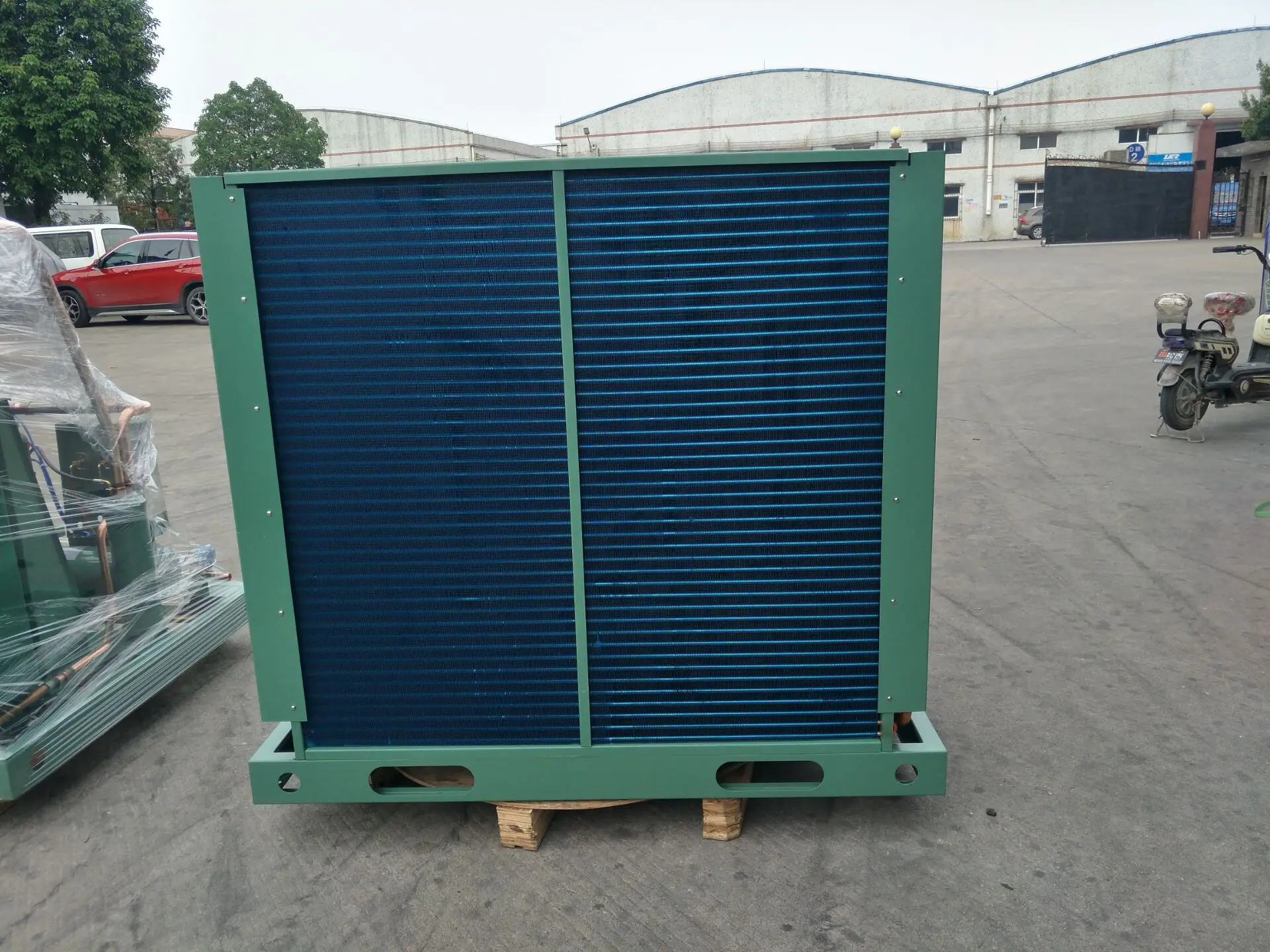 4鼓风机低温冷凝机组大型换热器冷凝机组敞开式空气冷藏室冷凝机组