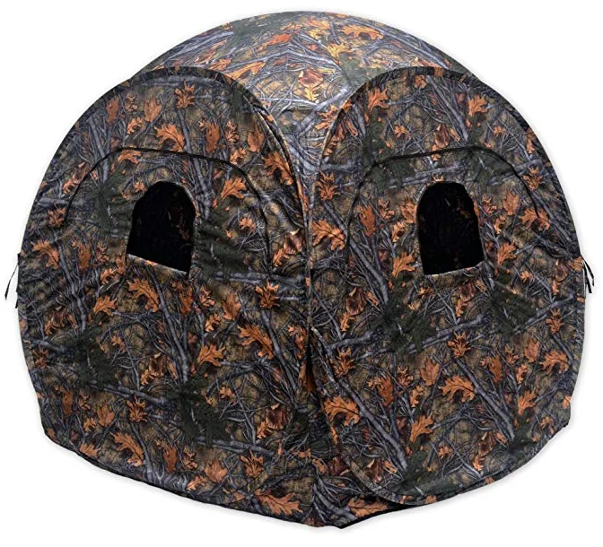 Outdoors Ground Blind Spring Steel Pop Up Hunting Ground Blinds Pop