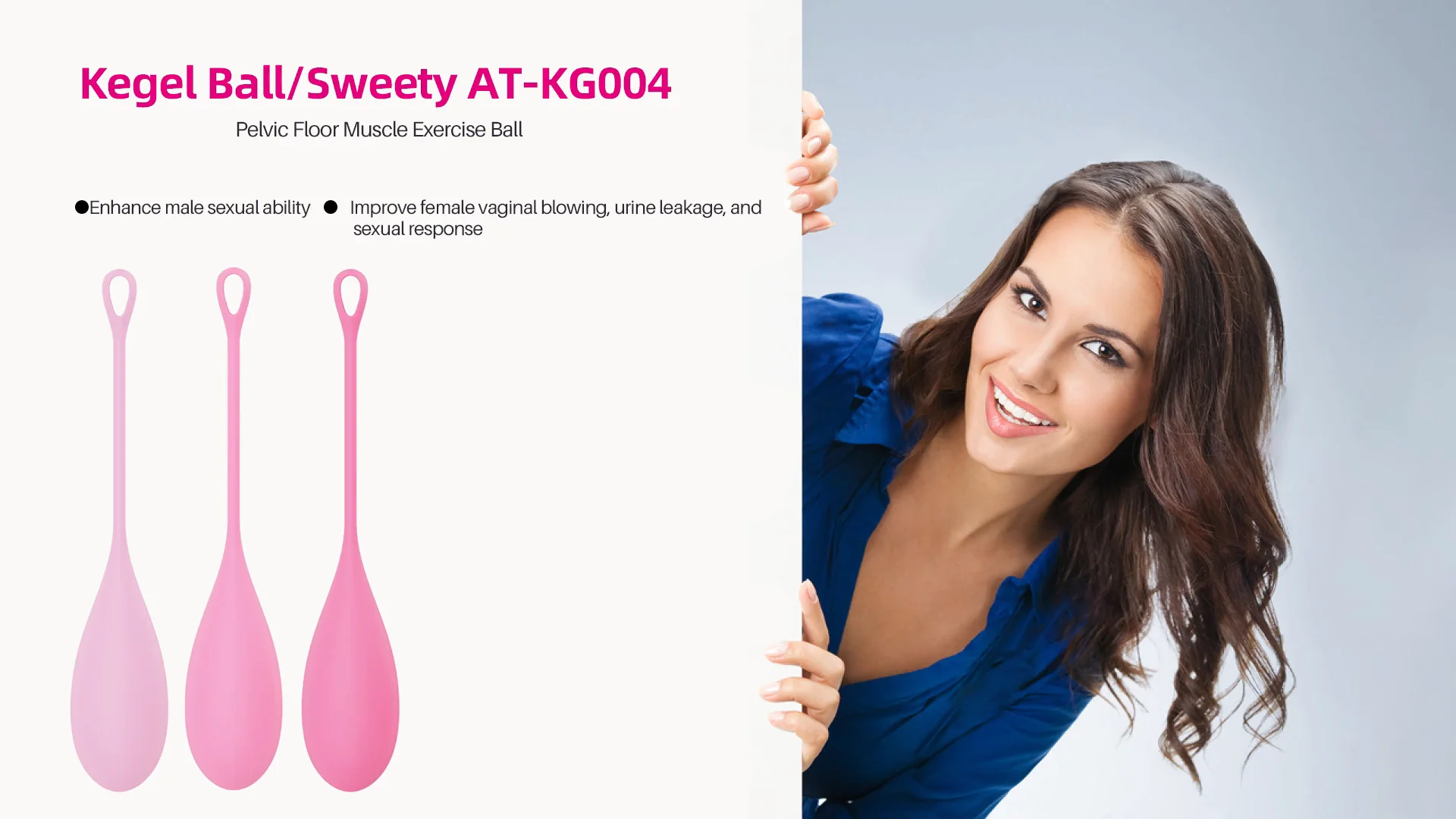 Personal Use Medical Grade Silicone Multiple Weights Kegel Ball Set