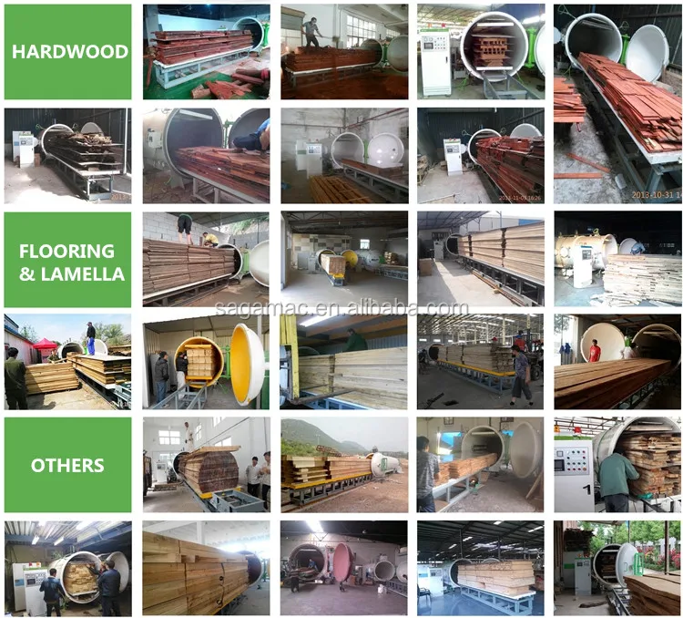 10m3 High Frequency Wood Drying Kiln Dryer Timber Automatic Control System Woodwork HFVD100-SA