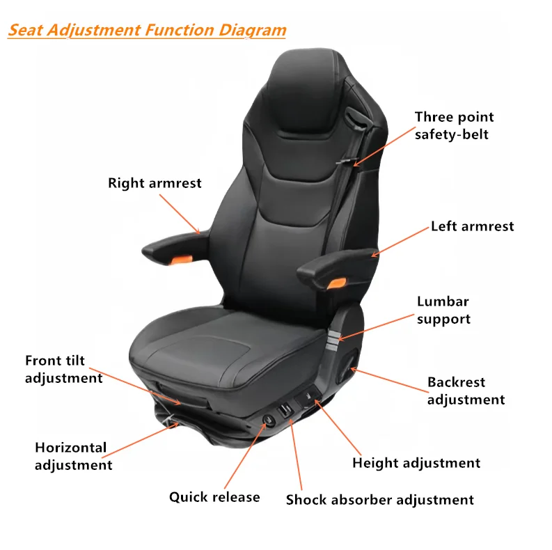 Truck Driver Seat Air Suspension Seat For Volvo Buy Air Suspension