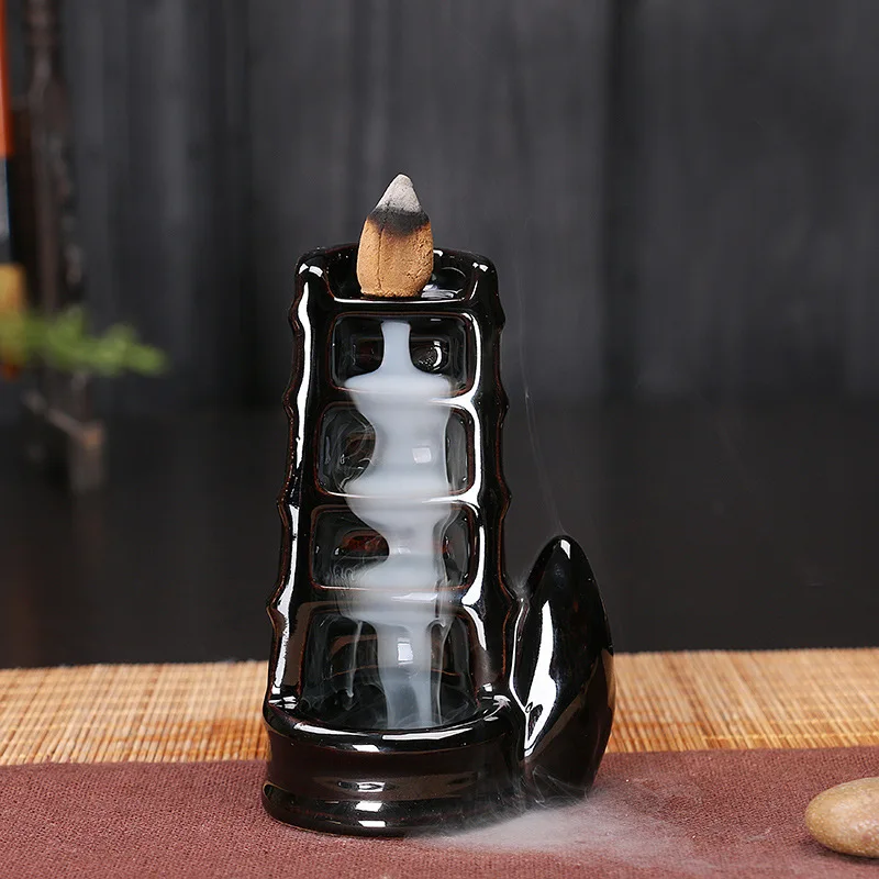 Incense Burners For Wholesale Backflow Bone Inlay Insense Burner Concrete Back Flow Thurible