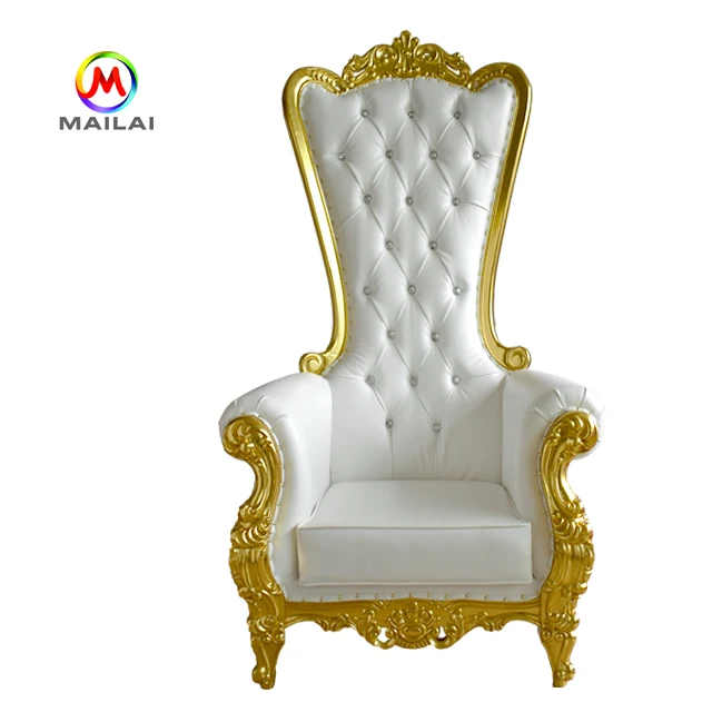 Hot Selling Wholesale King And Queen Throne Chairs For Rental Wedding  Party,Wedding Sofa Chair