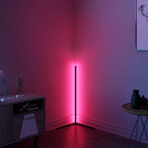 Indoor Home Decor Smart Corner Floor Standing Standard Lamp Lighting