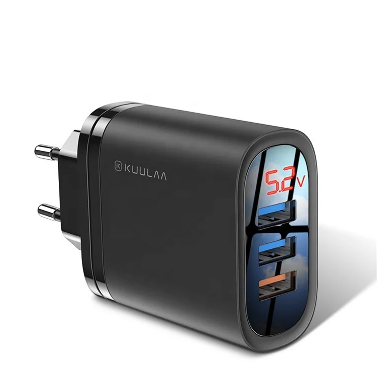 KUULAA Charge Rapide ROYAUME-UNI UE US USB 30W QC3.0 Charge Rapide Multi Prise Chargeur De T&eacute;l&eacute;phone Portable - ANKUX Tech Co., Ltd