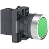 Harmony XA2 Flush Push-Button 22 mm Green Push Button Switches- XA2EA31