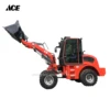 4200mm turn radius single cylinder mini dumper mini loader ZL-10 best loader with top quality small wheel loader