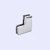 Durable Aluminum Alloy Glass Door Patch Fitting stainless steel patch good quality Small L Corner Patch TP-610