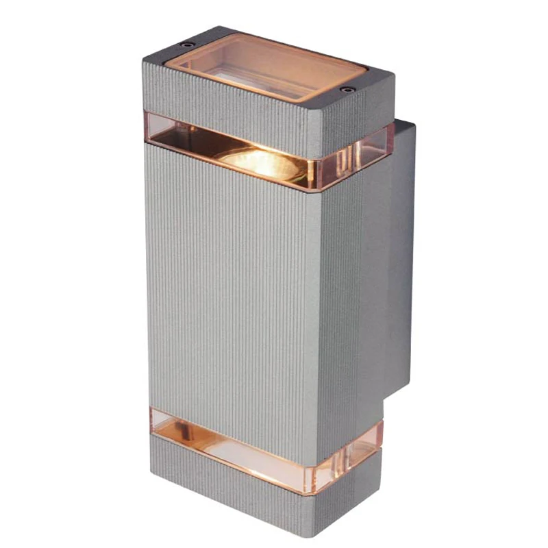 LED Square up down Wall Light - Aluminum Sconce for Outdoor