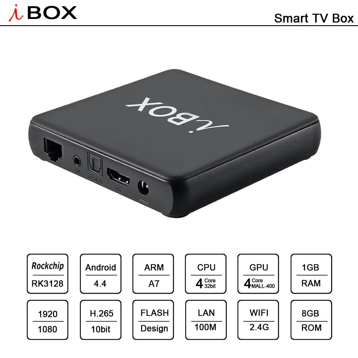 Factory Sales Ibox Rockchip Rk3229 Chips Ultra 4k 1080p Hd Streaming ...