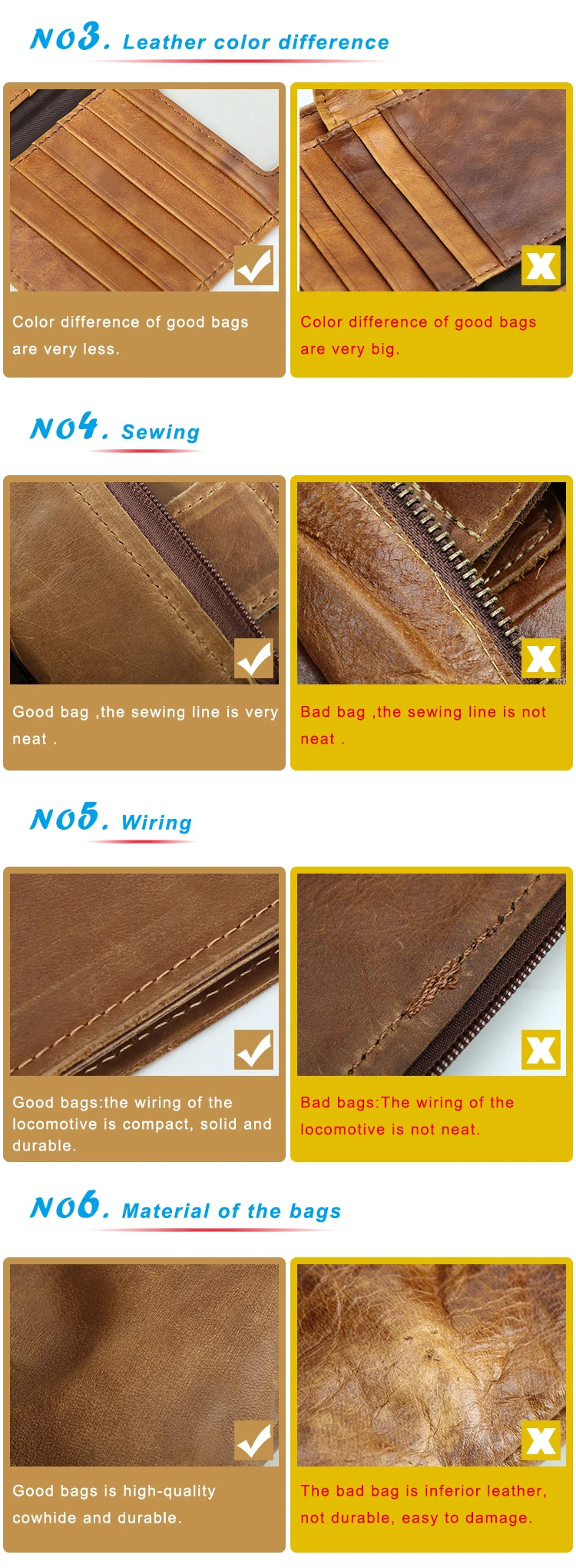 Genuine Leather Wallet Men Wallets Leather Wallets Leather Rfid Wallet Card Holder