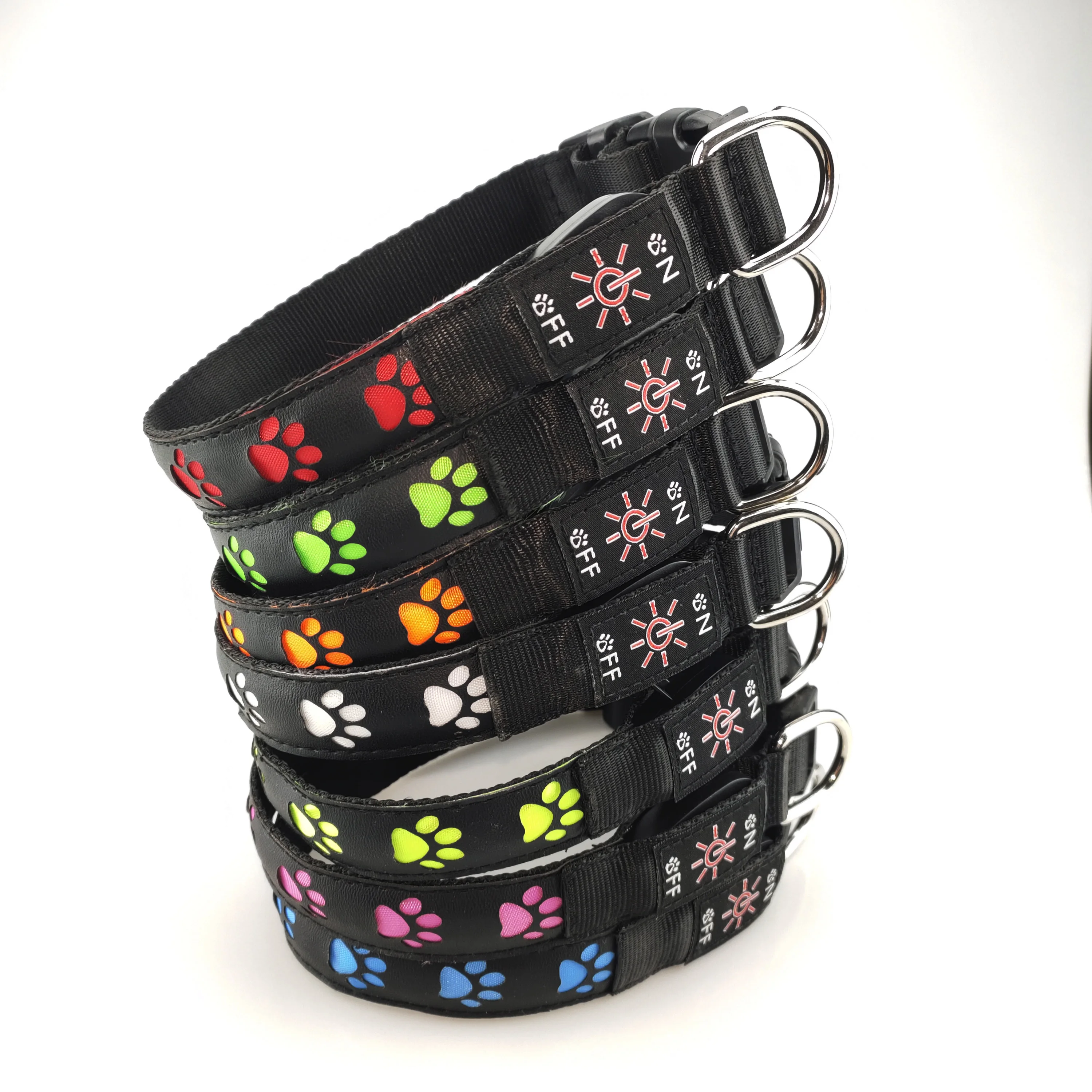 

dog collar with led light collars dog led,50 Pieces