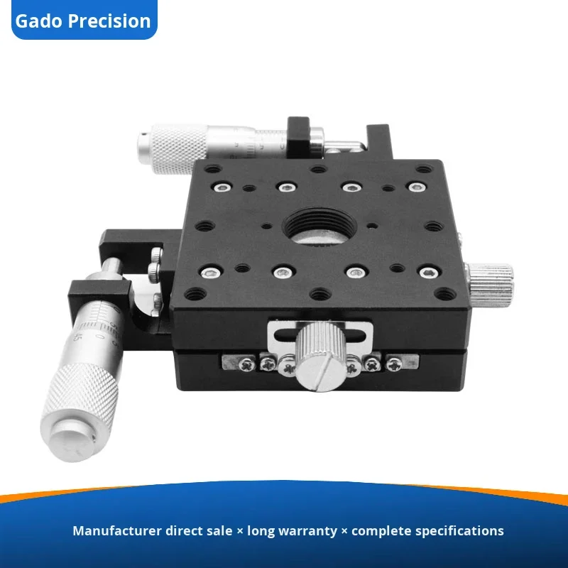 rb aluminum alloy engine ultra thin manual displacement sliding table small-16