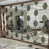 decoration beveled mosaic tiles art mirror glass wall mirrors decor wall