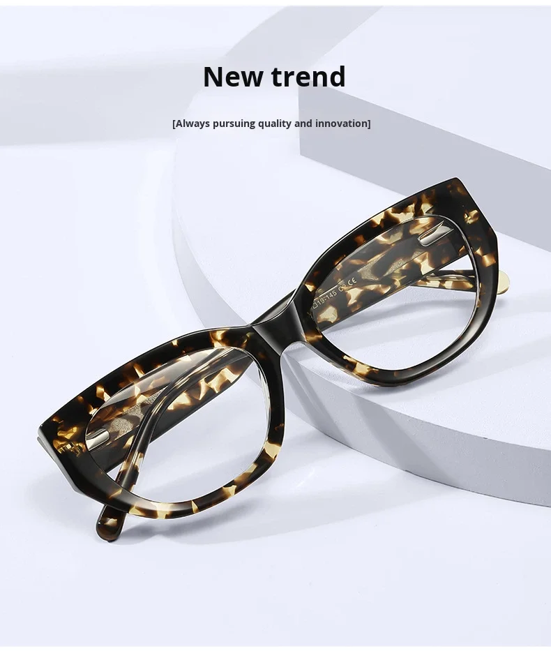 Blue Light Blocking Women's Optical Eyeglass Frames Luxury Style_voghion.com