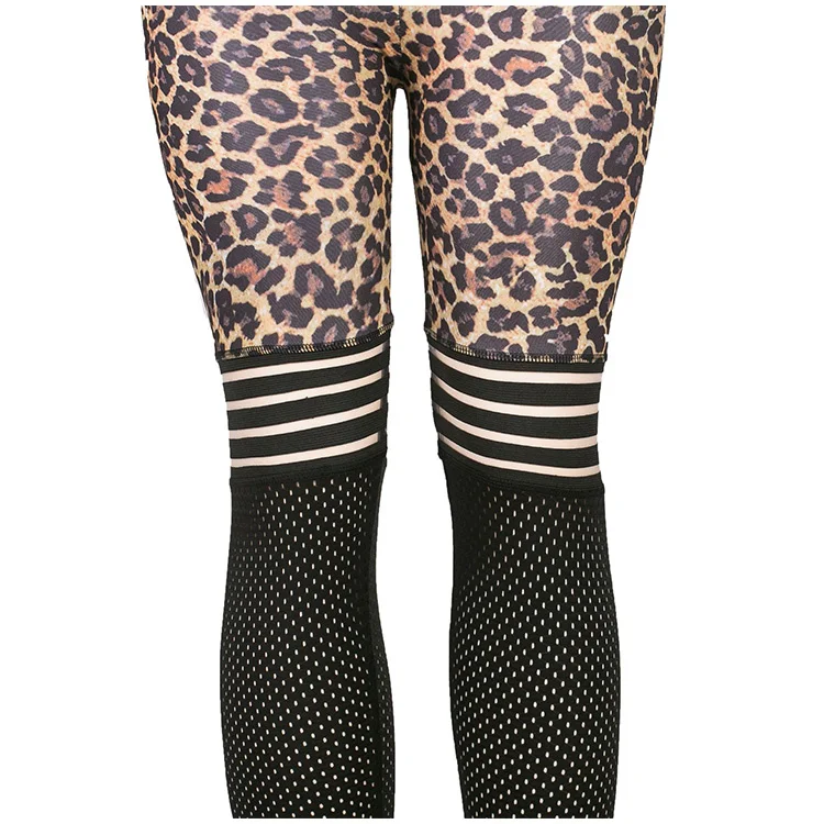 leopard gym tights