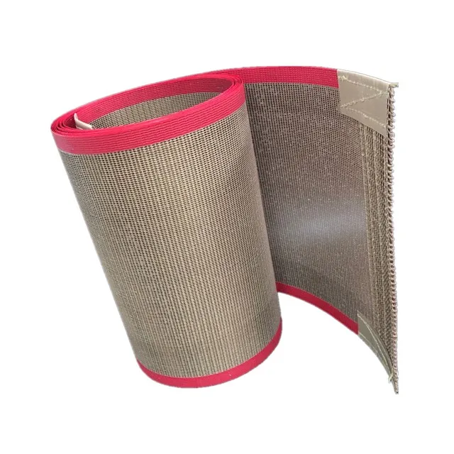  PTFE Teflon Coated Fiber Glass Open Mesh Conveyor Belt
