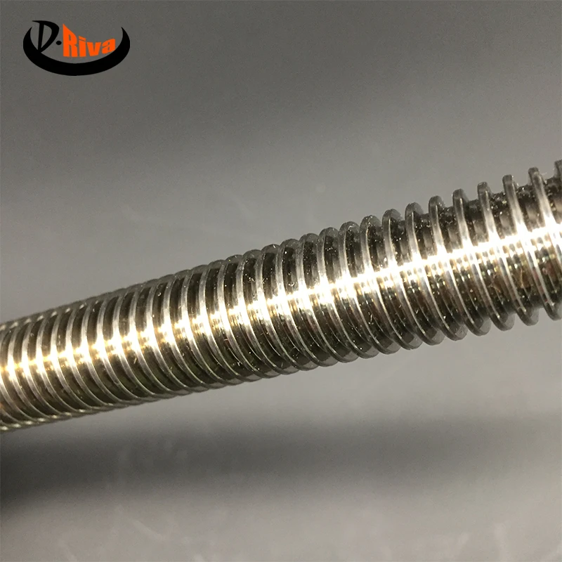 6 foot 304050 5/8-8 x 72 inch 1 start Acme threaded rod for lead screw CNC 